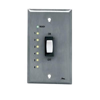 Middle Atlantic USC-SWL Remote Wall Plate Switch with LED Status Indicators