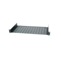 Middle Atlantic UTR1-RP12 Mounting Rack Shelf, 10" Depth, 25lb Weight Capacity Rack Mount Shelf, 1U RMS, 12-Pack