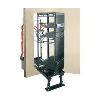 Middle Atlantic AX-SXR-43 AXS Series In-Wall Slide Out Rotating Rack, 450 lbs Weight Capacity 4-Post Rack, 43U RMS