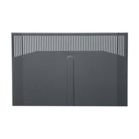 Middle Atlantic BFD-19 BGR Series Solid Front Door with Partial Venting, 19U RMS