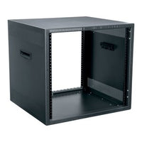 Middle Atlantic DTRK-1018 DTRK Series Desktop Rack, 19.5" Depth, 10U RMS, Gray