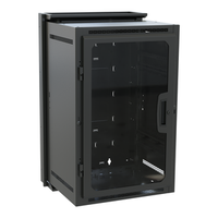Middle Atlantic DWR-16-22PD DWR Series Pivoting Wall Mounted Rack, 22" Depth, 16U RMS, TAA Compliant