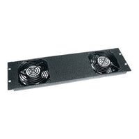 Middle Atlantic IKO-AWFP2 KO Rear Door Fan Kit, 190 CFM and 220-240VAC
