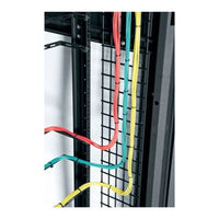 Middle Atlantic LACE-WB6-45 WB6 Series Vertical Wire Grid Lace, 6" Wide, 45U RMS, Black