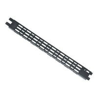 Middle Atlantic LL-VC21 Lever Lock Vertical Channel Bar, 17.1" Height, No Offset
