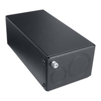 Middle Atlantic MPR-JB663A MPR Series Junction Box, 6" Deep x 6" Wide x 3" High, Black