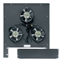Middle Atlantic MW-6FT-660CFM Fan Top without Controller for WR, WRK, MRK, VRK, VMRK, and DRK Racks, 660 CFM, 4" Fans
