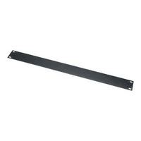 Middle Atlantic PHBL1-CP12 PHBL Series Flat Blank Panel, 1U RMS, 12-Pack, Flat Black Powder Coat
