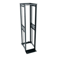 Middle Atlantic R412-4530B R4 Series 4-Post Open Frame Rack, 30" Depth, 45U RMS, Black