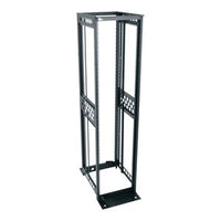 Middle Atlantic R4CN-4536B R4 Series 4-Post Open Frame Rack, 36" Depth, 45U RSM, Black