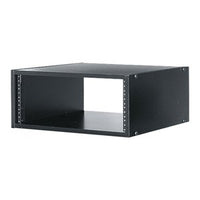Middle Atlantic RK6 RK Series Laminate Rack, 6U RMS, Black