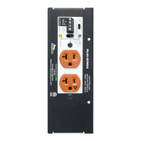 Middle Atlantic RLM-20IGA MPR Module, 20A Controlled Iso Ground, 8" Deep, Black