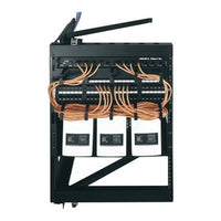 Middle Atlantic SFR-12-24 SFR Swing Frame Wall Mounted Rack, 24" Depth