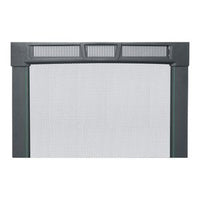 Middle Atlantic VFD-45A VFD Series Vented Front Door, Curved, 45U RMS