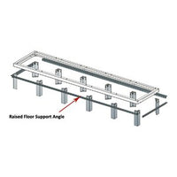 Middle Atlantic WANGLE-3 Support Angles, 3-Bay for WRK Racks
