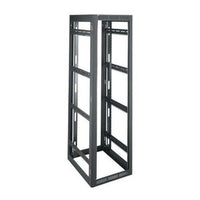 Middle Atlantic WRK-37-32LRD WRK Series Rack Enclosure, 32"D, 37U RSM, No Rear Door, Black