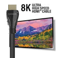 Sanus SAC-21HDMI4 4-Meter (13.1 ft) Ultra High Speed HDMI Cable, 8K@60Hz, In-Wall Rated