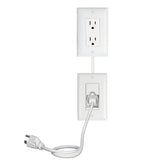 Sanus SA-IWBIWP1-W1 In-Wall Power Kit for TV Media In-Wall Box, White