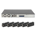 NVT Phybridge PoLRE24 24-Port Long Reach single pair UTP PoE 15 Watts Managed Switch