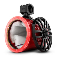 NXL 8" Marine and Powersports Empty Tower LED RGB Lights -Red