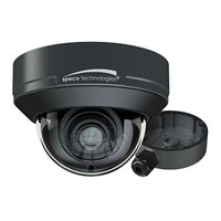 Speco O4ID2M 4MP Intensifier AI IP Dome Camera with Junction Box, 2.8mm Lens
