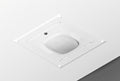 Oberon 1051-WA Locking Recessed Wall & Hard-Lid Ceiling Access Point Enclosure, 4.5H x 12.75W x 12.75D (115 mm x 323 mm x 323 mm) Back Box, White Plastic Dome
