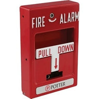 Potter P32-1T-LP-KL Dual Action Pull Station