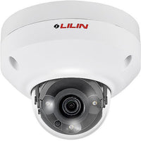 LILIN P5R6352E2 5MP IR Vandal-Resistant Dome IP Camera, 2.8mm Fixed Lens, White
