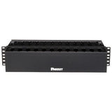 Panduit WMP1E Horizontal Wired Manager Front and Rear