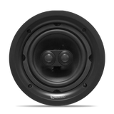TruAudio PDP-6 6.5" In-Ceiling Frameless Speaker with Dual Silk Tweeters, Poly Woofer