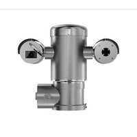 Pelco EXBE2-2X30VF24-SPT-M1G-1 ExSite Enhanced 2 Series 2MP Explosion-Proof Bispectral PTZ Camera, 24.4mm Lens, Stainless Steel