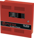 Potter PFC-5004/4E/5008 PFC-5004E Series 4-Zone Expandable Fire Alarm Control Panel, Microprocessor-Based
