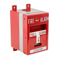 Potter 1000405 (RMS-6T-EXP-WP-LP) Explosion Proof Pull Station, Dual Form C Contact, Dual Action, Weather Proof, Red