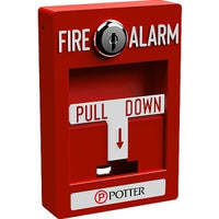 Potter PAD100-PSSA Single Action Addressable Pull Station