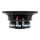 PRO 6.5" Neodymium Carbon Fiber Water resistant Cone Mid-Bass Loudspeaker 250 Watts Rms 2-Ohm