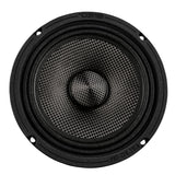 6.5” Slim Motorcycle & Motorsports Loudspeaker With Neodymium Magnet and Water Resistant Carbon Fiber Cone | 2-Ohm 150W RMS