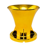 2" Throat Bolt On Horn No Holes No Paint Raw