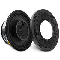 PRO 6.5' Shallow Coaxial Hybrid Mid-Range Loudspeaker with Built-in Driver | 150W RMS 4-Ohm - front view | Silarius