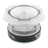 4" Super Bullet Tweeter 250 Watts 1.5" Titanium 4-Ohm Vc with RGB LED Lights