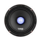 PRO-X 6.5" Mid-Range Loudspeaker with RGB Light Bullet 250 Watts Rms 4-Ohm