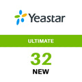 Yeastar PSE-UP-32M12N P-Series Software Edition Ultimate Plan License, 32 Concurrent Calls, 12-Month New Subscription