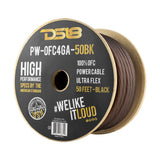 4-GA 100% OFC Ground, Power Cable, 50 Feet