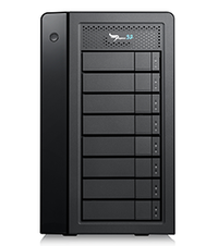 Promise P32R8HD112US Pegasus32 R8 112TB (8x14TB SATA HDD), Thunderbolt 3