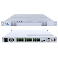Qumulex QXE520 QxEnergy Rackmount Gateway Appliance for QxControl, 24-Port PoE, 16TB/12TB Usable HDD