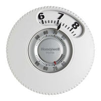 Honeywell Home T87N1026 1 Heat/1-Cool Thermostat, Non-Programmable, Premier White