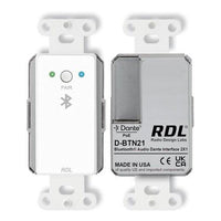 RDL D-BTN21 Bluetooth Audio Dante Network Interface
