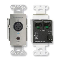 RDL DS-TPS2AM Active Two-Pair Sender, Twisted Pair Format-A, XLR Microphone, Stereo Mini-Jack in