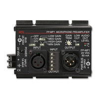 RDL FP-MP1 Studio Quality Microphone Preamplifier with Phantom Power