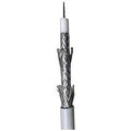 ADI PRO RN-70016501 RG6 CCS Quad-Shielded CATV Cable, 500' Reel in Box, White