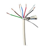 ADI PRO RN-81SR501 22/6 Stranded Riser Shielded Cable, CL3P, 500' Express Box, White